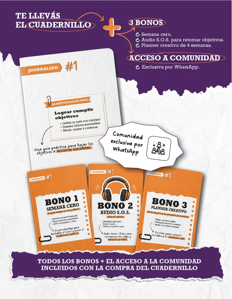 JOURNALING - Lograr cumplir objetivos